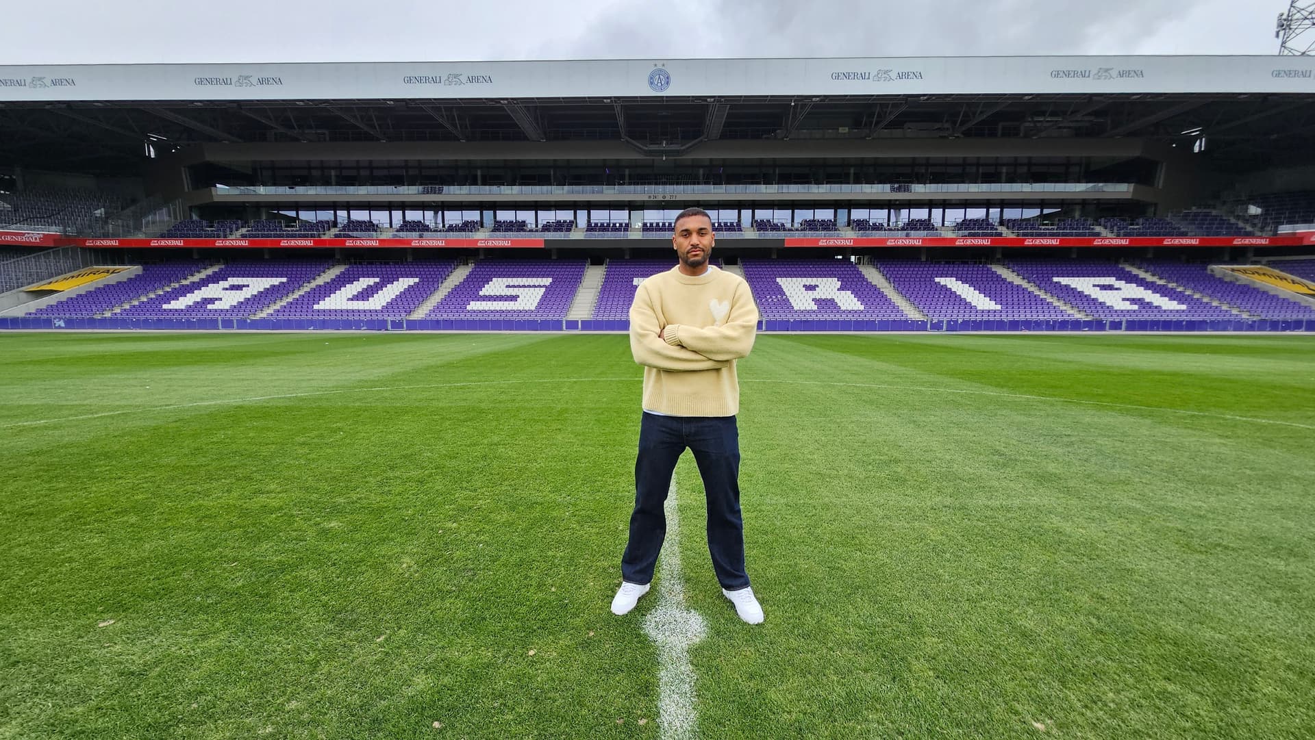 Maurice Malone steht in der Generali Arena