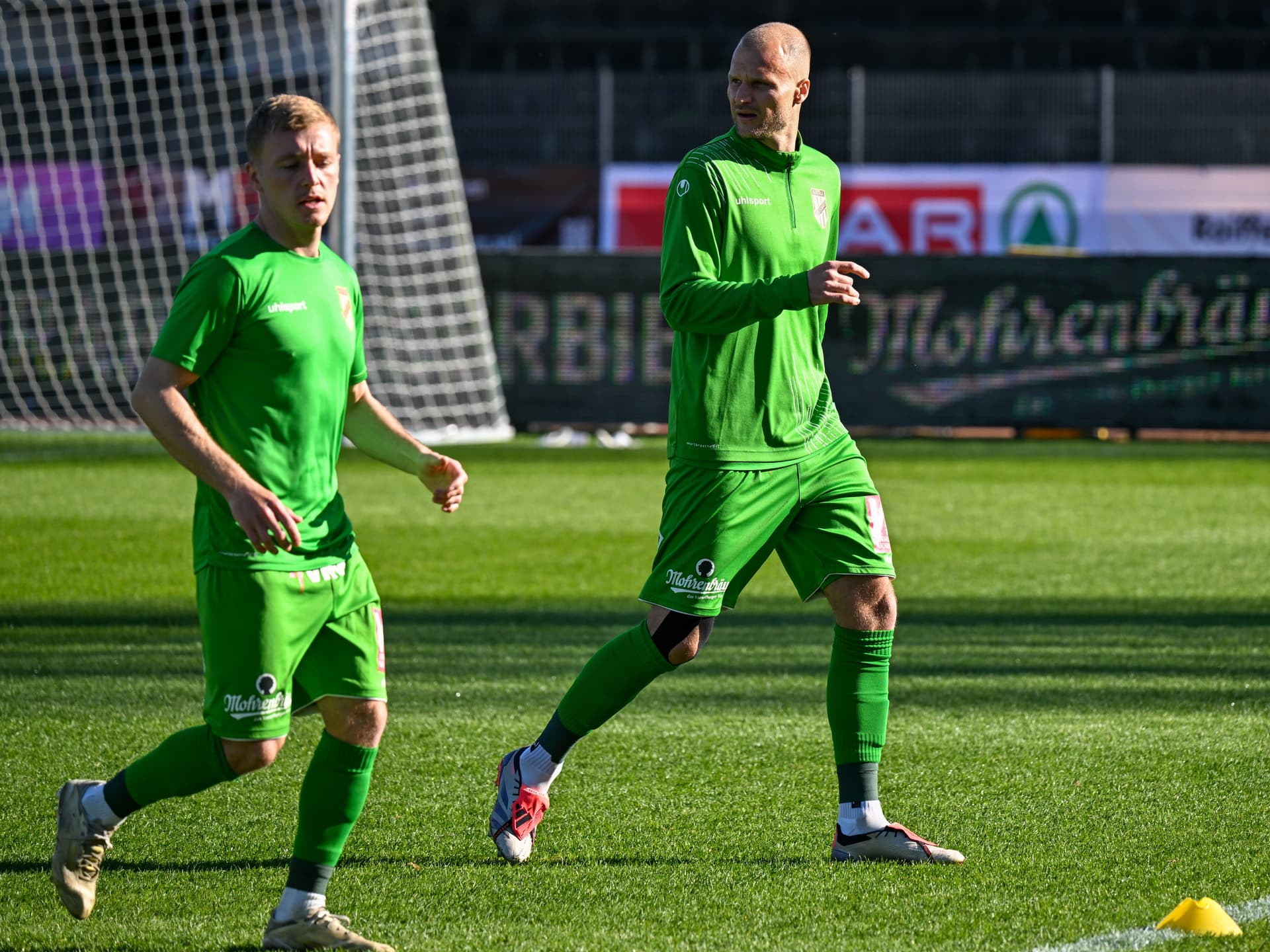 Austria Lustenau Matchtag Matthias Maak, , Fabian Gmeiner