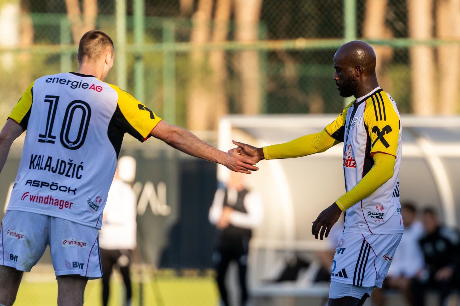 Sasa Kalajdzic und Samuel Adeniran