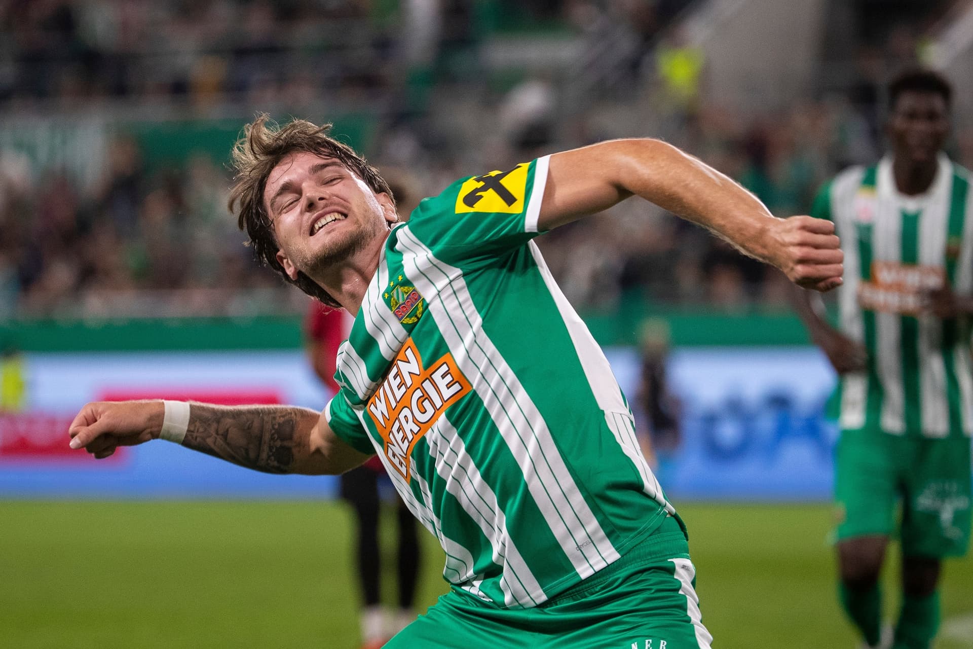 Dominik Weixelbraun Jubel SK Rapid