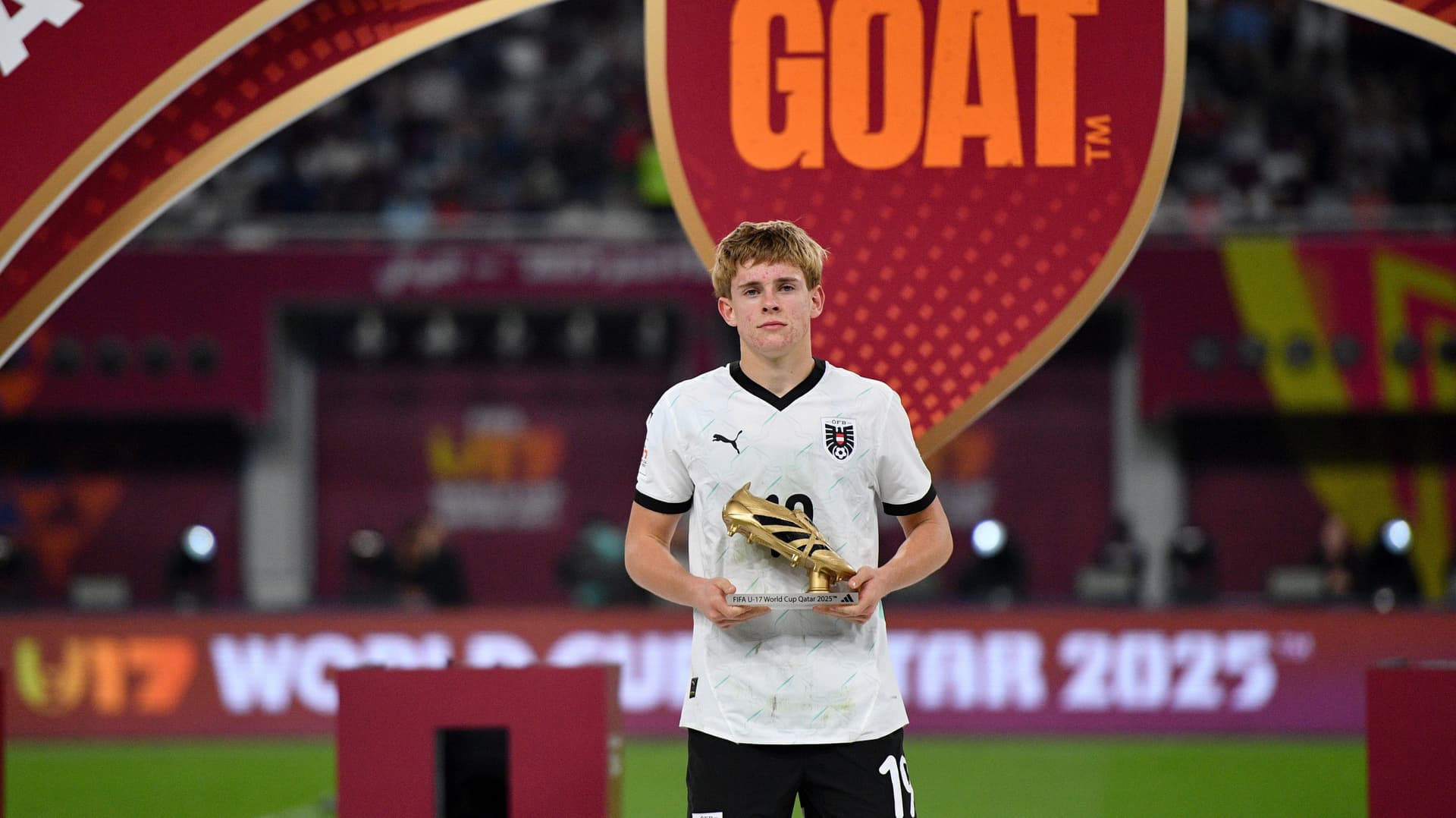 Goldener Schuh Johannes Moser