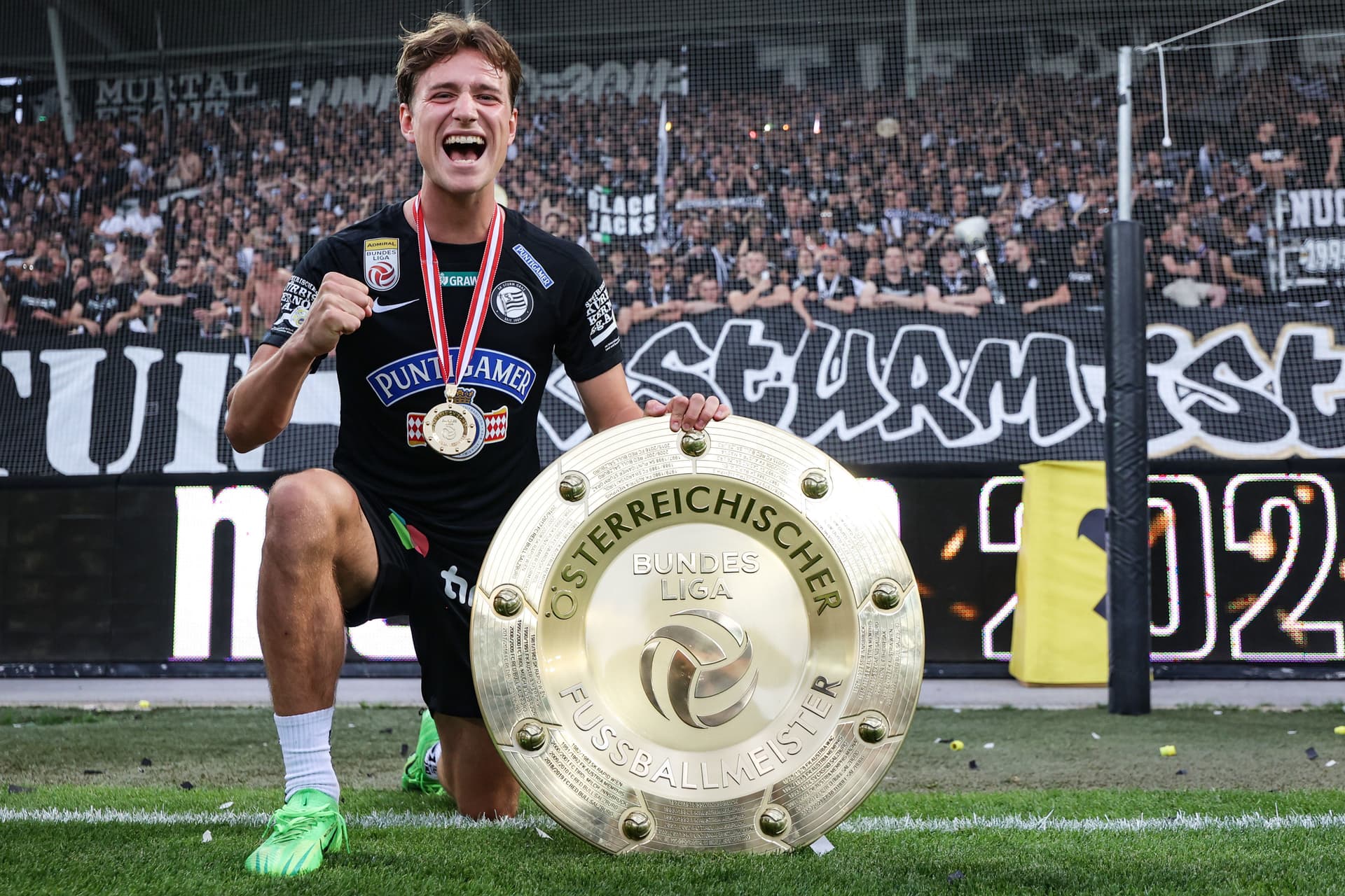 William Böving mit dem Meisterteller