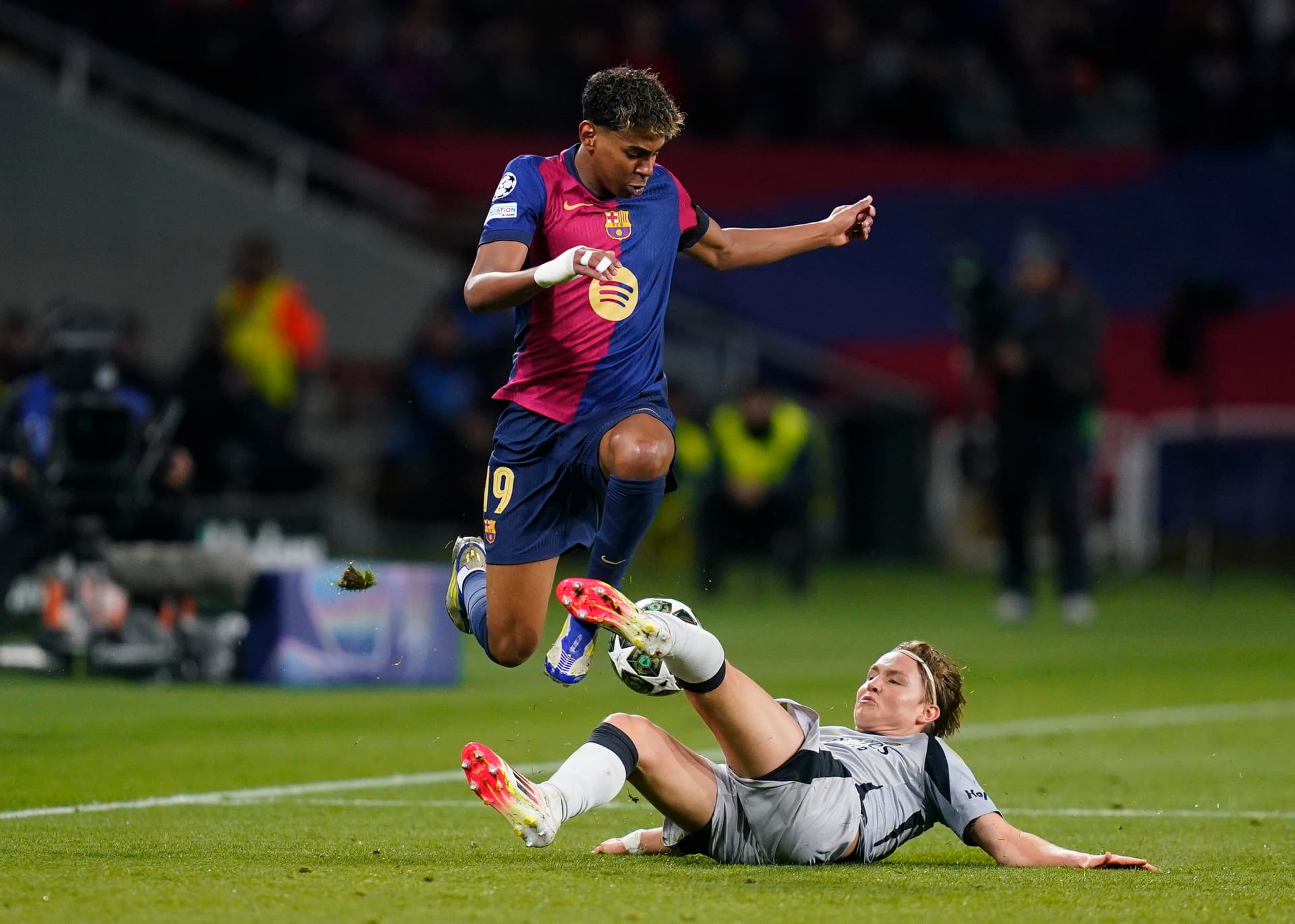 Lamine Yamal in Action