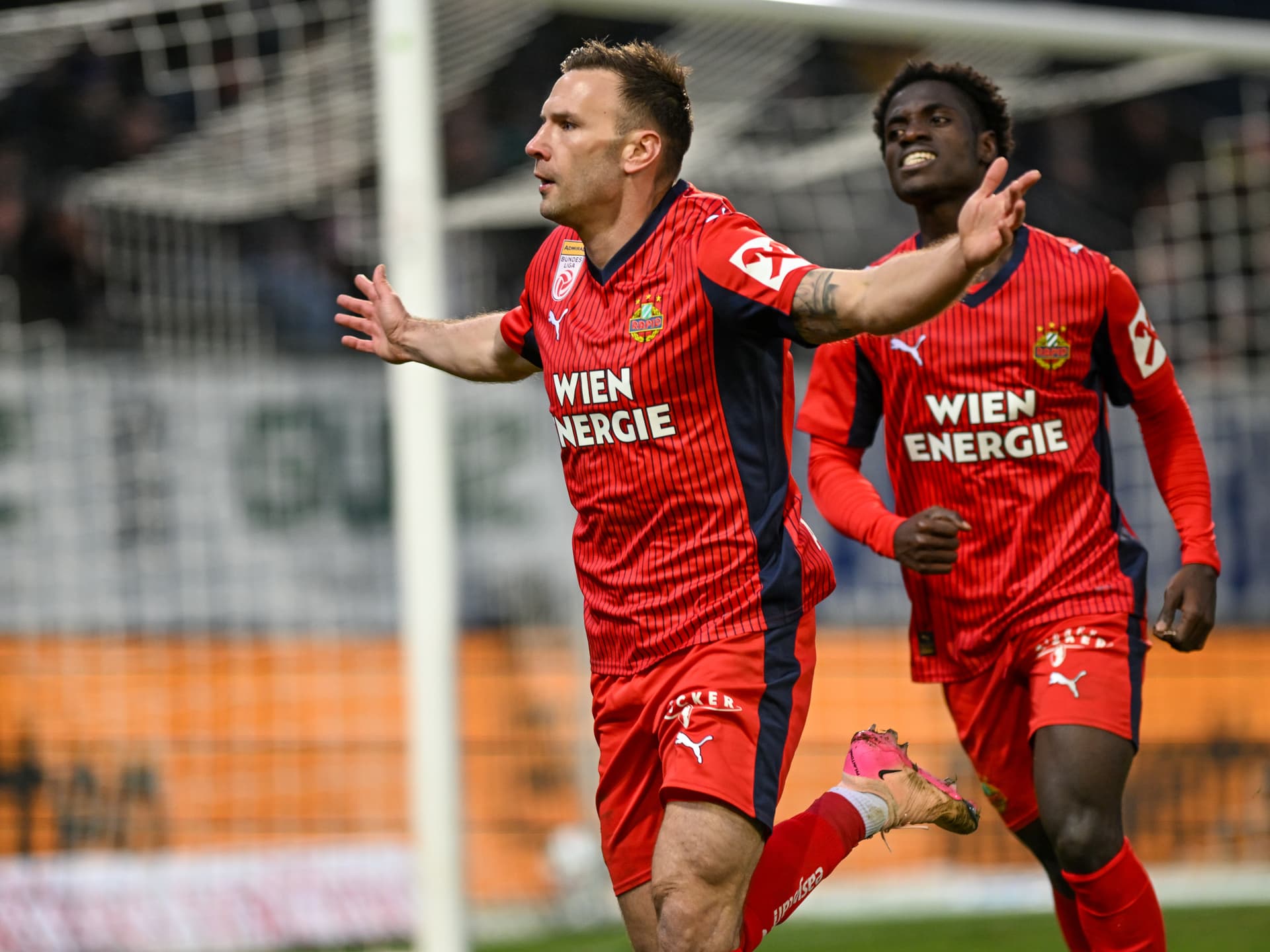 Andreas Weimann Jubel Rapid