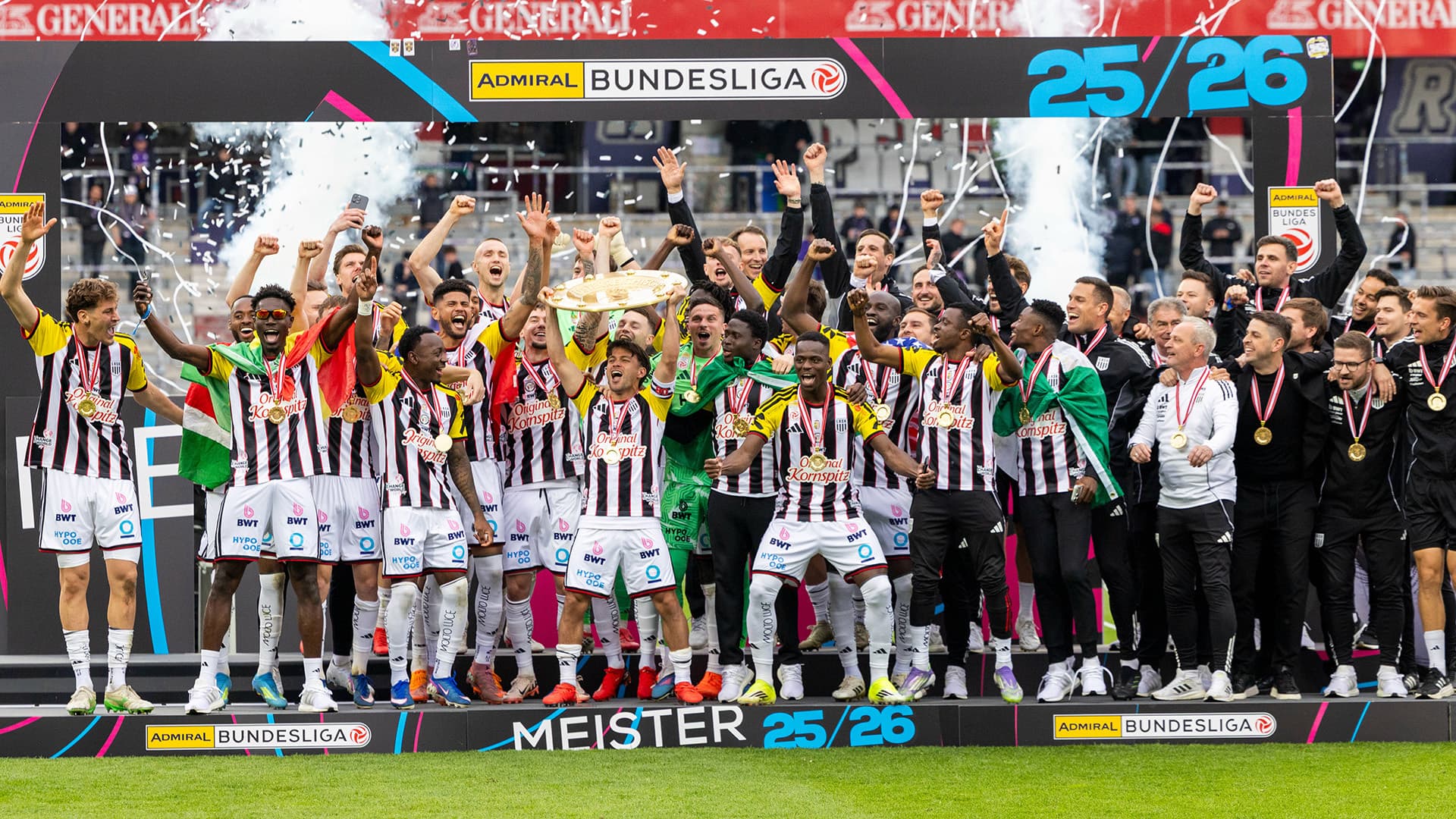 Der LASK ist Meister 2025/26