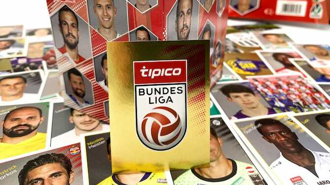 Meisterschale Panini Bundesliga Österreich 20-21 Trading Cards 